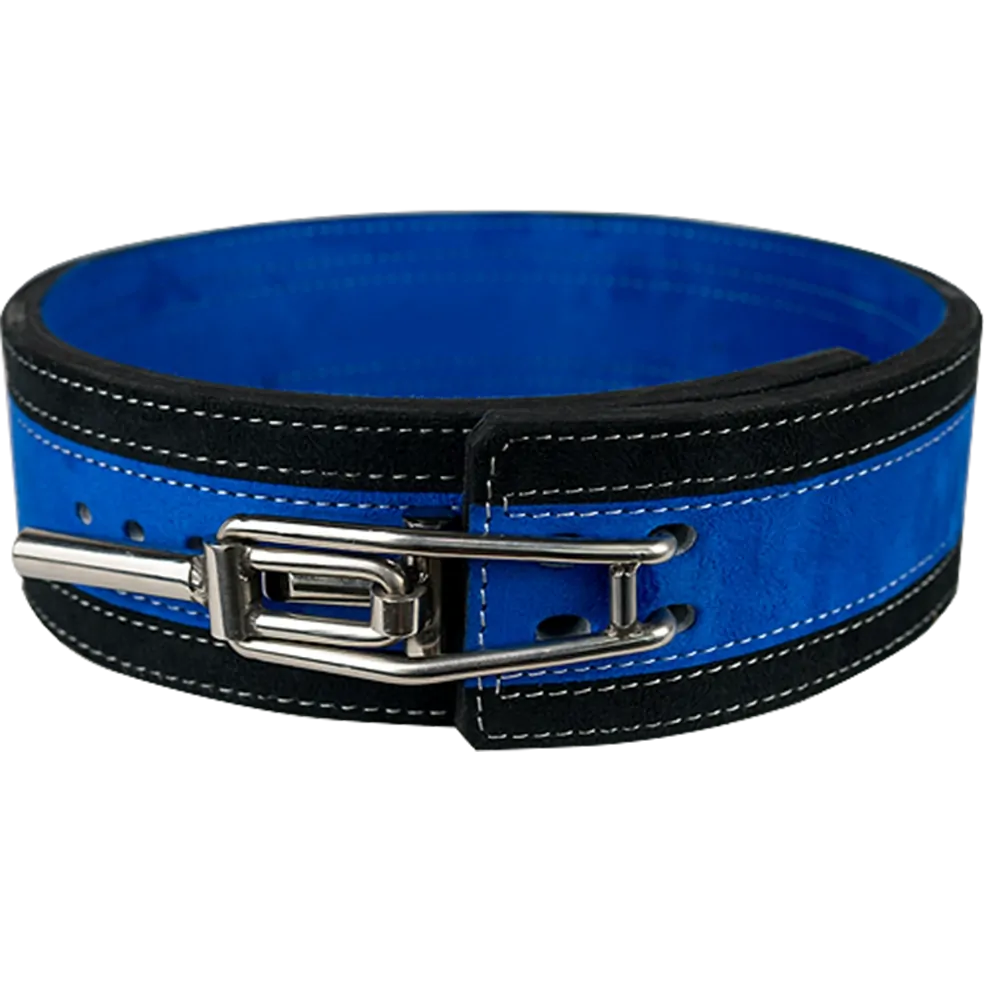 13mm Blue & Black Lever Belt